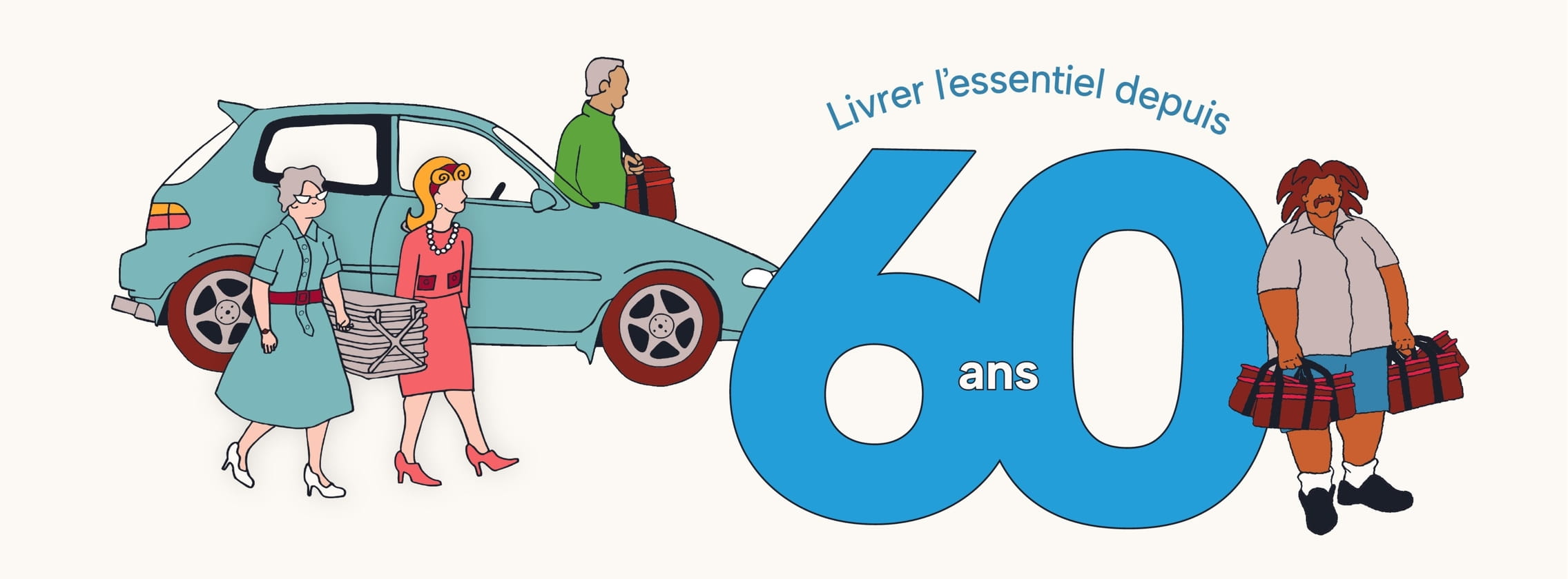 Couleurs de la Semaine québécoise des popotes roulantes 2026 #SQPR2026