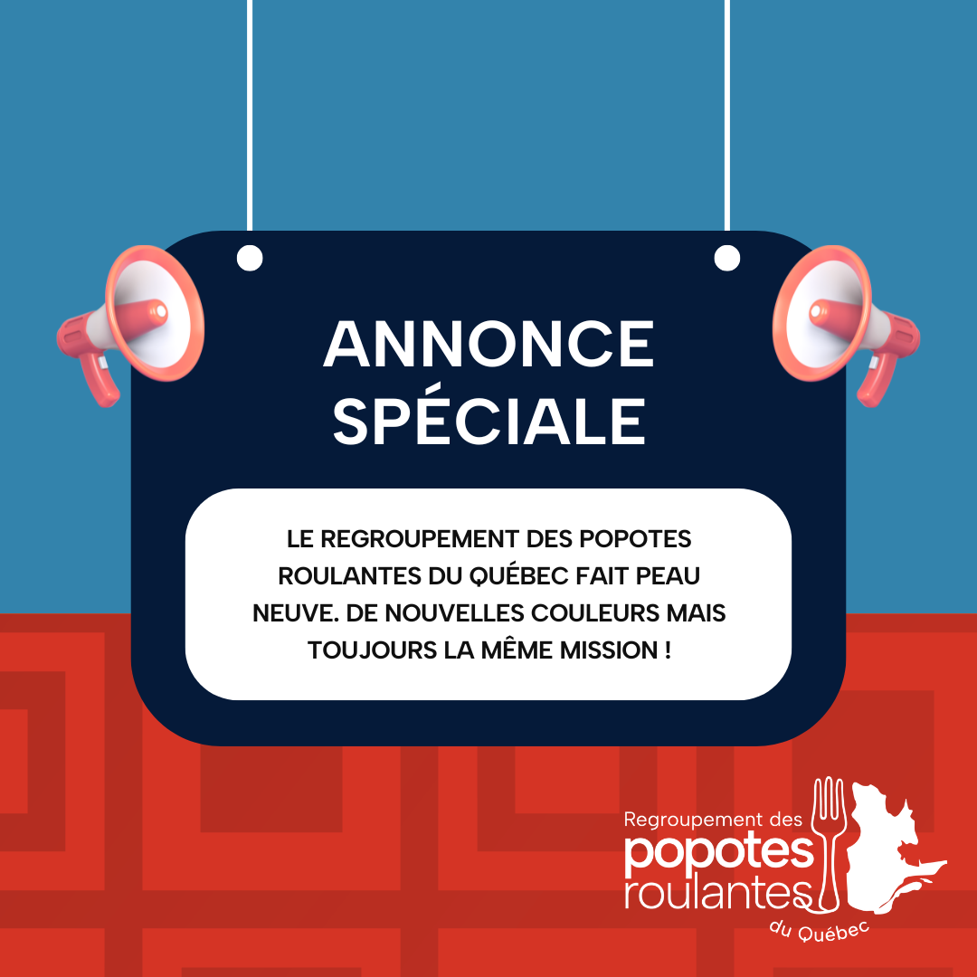 Annonce du changement de couleurs du regroupement