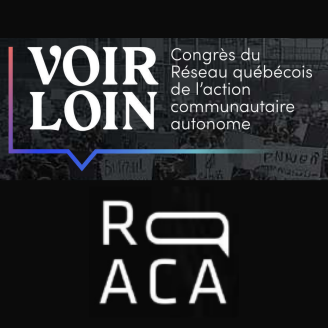 Annonce du congrès Voir LOIN du RQ-ACA
