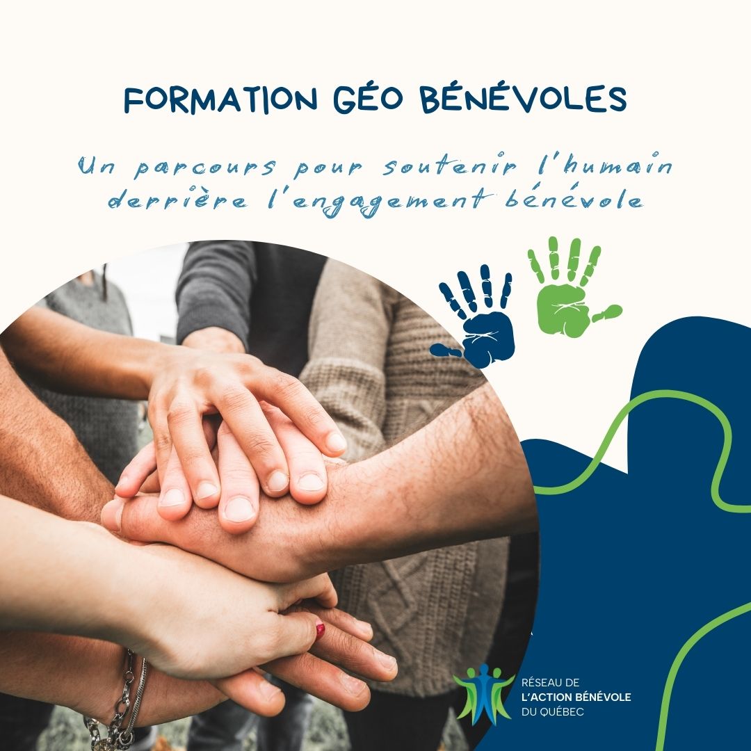 Présentation de la formation GÉO Bénévoles offerte par le RABQ
