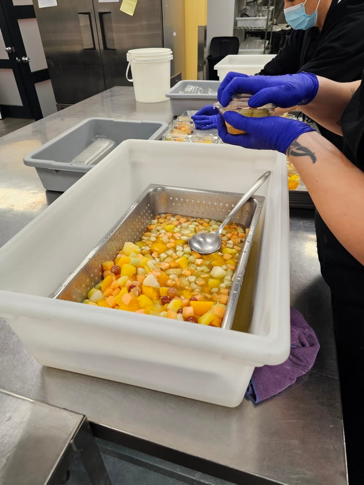 Dessert en grande quantité pour les bénéficiaires des popotes roulantes #popoteroulante